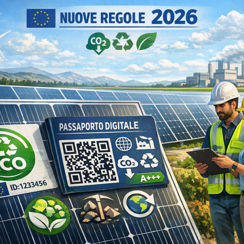 Nuovi obblighi 2026 per l’importazione e l’etichettatura dei pannelli fotovoltaici