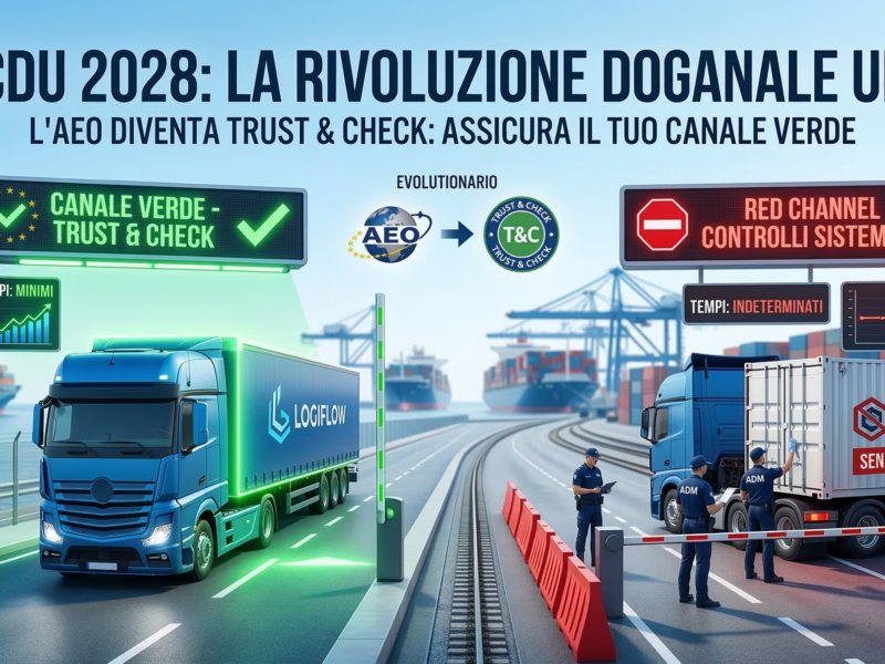 Evoluzione Doganale 2028: Perché l’autorizzazione AEO (Trust & Check) è oggi indifferibile