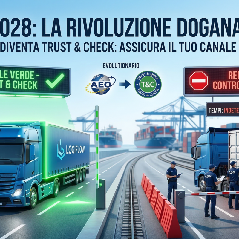 Evoluzione Doganale 2028: Perché l’autorizzazione AEO (Trust & Check) è oggi indifferibile